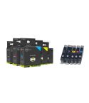 Geschikt Canon bci-3 en bci-3/6 serie complete SET van Inktmedia