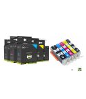 Geschikt Canon SET Pgi-530 xl en CLI-531 xl Serie Inktcartridge hoge inhoud van Inktmedia