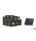 Geschikt Canon PGI-5BK en cli-8 serie inkt  MET CHIP van Inktmedia