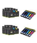 Geschikt Epson 26XL (T2626 T2616) 2x multi pack 5 cartridges hoge capaciteit van Inktmedia
