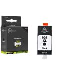 Geschikt HP 903XL L (T6M19AE) inktcartridge zwart extra hoge capaciteit van Inktmedia