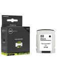 Geschikt HP 88 XL C9396AE inktcartridge zwart hoge capaciteit van Inktmedia