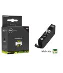Geschikt Canon CLI-526BK inktcartridge Zwart MET CHIP van Inktmedia