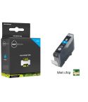 Geschikt Canon CLI-8PC  inktcartridge Foto Cyaan MET CHIP van Inktmedia 