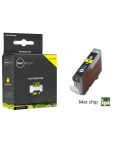 Geschikt Canon CLI-8Y  inktcartridge Geel MET CHIP van Inktmedia 