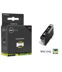 Geschikt Canon CLI-8BK  inktcartridge Zwart MET CHIP van Inktmedia 