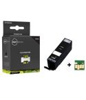 Geschikt Canon PGI-530BK XL Inktcartridge Zwart PIGMENT Hoge inhoud van Inktmedia