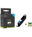 Geschikt Canon CLI-531 CY XL Inktcartridge Cyaan  hoge inhoud van Inktmedia