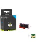 Geschikt Canon CLI-581 XXL PB inktcartridge foto blauw hoge capaciteit van Inktmedia
