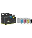 Geschikt Brother LC-970 serie inktcartridges SET van Inktmedia