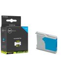 Geschikt Brother LC-1000C inktcartridge Cyaan van Inktmedia