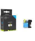 Geschikt Brother LC-223 XL Cyaan inktcartridge van Inktmedia met Nieuwe type chip