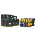 Geschikt Brother LC-127XL & 125XL Set inktcartridge van Inktmedia met chip