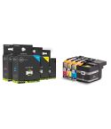 Geschikt Brother LC-3219XL LC-3217 aanbieding: zwart + 3 kleuren van Inktmedia