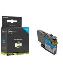 Geschikt Brother LC-3237CY / LC-3239CY XL inktcartridge cyaan van Inktmedia