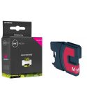 Geschikt Brother LC-1100M  inktcartridge Magenta van Inktmedia