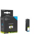 Geschikt Lexmark 100 xl 14N1069E (Nr.100XL) inktcartridge cyaan XL  van Inktmedia