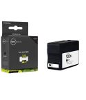 Geschikt HP 932XL (CN053AE) inktcartridge zwart hoge capaciteit van Inktmedia