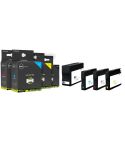 Geschikt HP 953XL 953 SET  inktcartridge BK C M Y  hoge capaciteit van Inktmedia