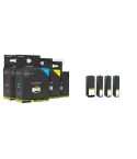 Geschikt Set Lexmark 100XL inktcartridge hoge capaciteit  van Inktmedia