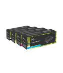 Geschikt HP 913A Set zwart, cyaan, magenta en geel van Inktmedia