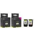 Geschikt Canon PG-540XL & CL-541XL inkt cartridge zwart & kleur hoge capaciteit van Inktmedia
