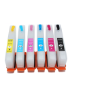 Geschikt Epson 24XL (T2438 T2428) multi pack Navulbare cartridges (met ARC chip) van Inktmedia
