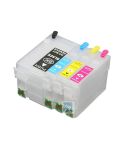 Geschikt Epson 27 / 27XL T2711 / T2714 Navulbare cartridges (met ARC chip) van Inktmedia