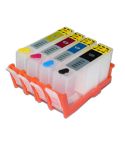 Geschikt Hp 364XL serie Navulbare cartridges  (met ARC chip) van Inktmedia