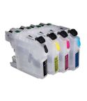 Geschikt Brother LC-223 XL serie Navulbare cartridges met ARC CHIP van Inktmedia