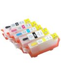 Geschikt Canon Pgi-550 & Cli-551 XL serie Navulbare cartridges met ARC chip van Inktmedia