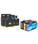 Geschikt HP 937 E XL inktcartridge multi pack BK C M Y hoge capaciteit van Inktmedia