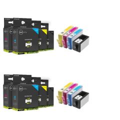 Geschikt Aanbieding 2x HP 934XL / HP 935XL multipack zwart/cyaan/magenta /geel van Inktmedia