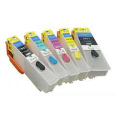Geschikt Epson 26XL multi pack Navulbare cartridges met ARC chip van Inktmedia