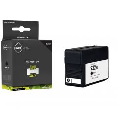 Geschikt HP 932XL (CN053AE) inktcartridge zwart hoge capaciteit van Inktmedia