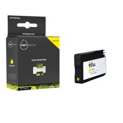 Geschikt HP 951XL (CN048AE) inktcartridge geel hoge capaciteit van Inktmedia