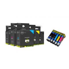 Geschikt Epson 33XL multipack 5 kleuren hoge capaciteit van Inktmedia