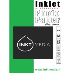 foto papier A4 high glossy  160 gram 100 vel  van Inktmedia 